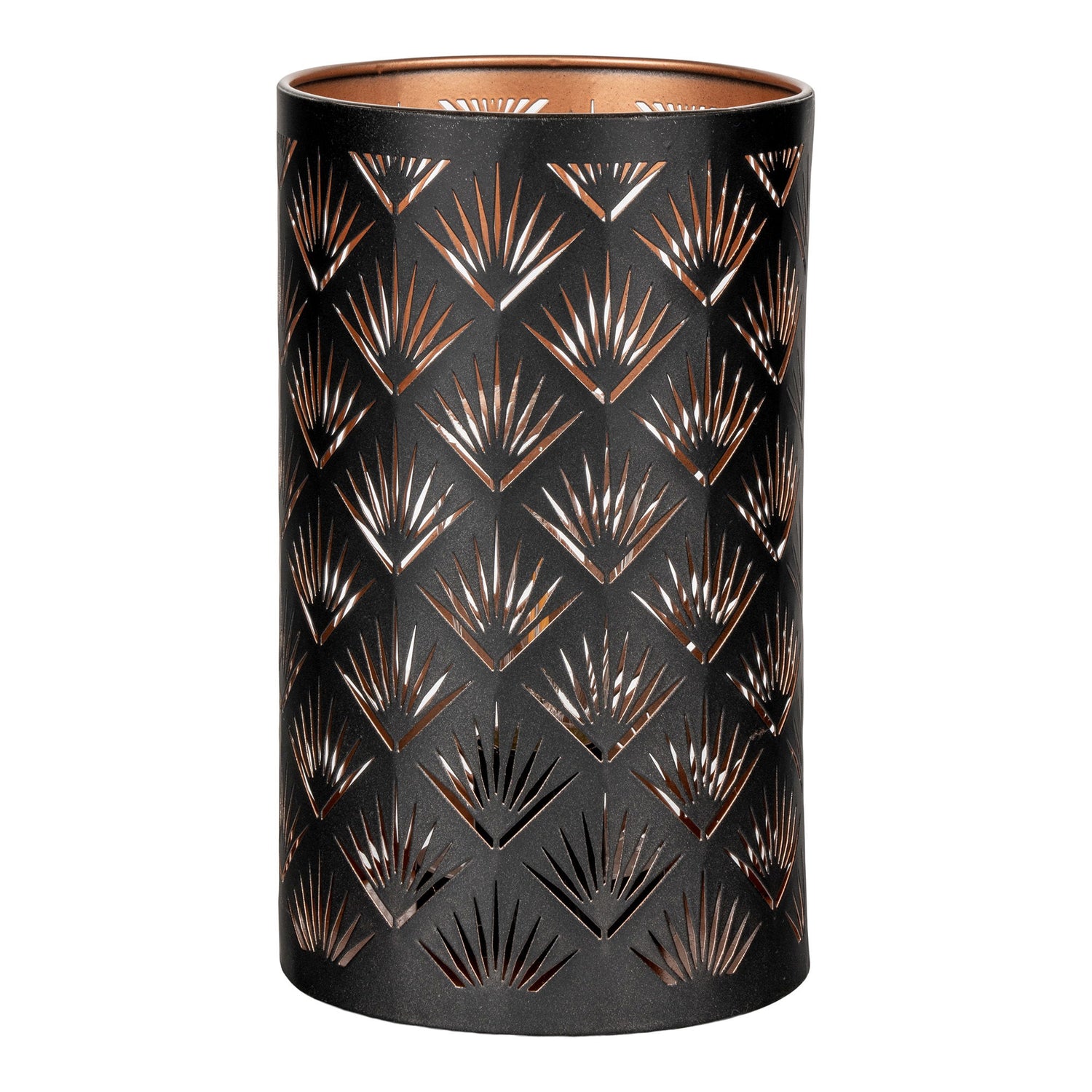 Nata Lantern LED -Display - Lantern -LED -Anzeige, Schwarz/Kupfer 60 PCs.