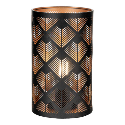 Nata Lantern LED -Display - Lantern -LED -Anzeige, Schwarz/Kupfer 60 PCs.