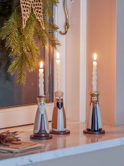 Bloomingville Betie Candlestick, Nature, FSC®100%, Buche