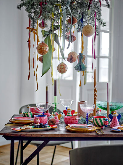 Bloomingville Kaddy Setup, grün, recyceltes Glas