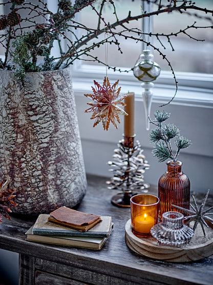 Bloomingville Gine Vase, Gold, recyceltes Glas