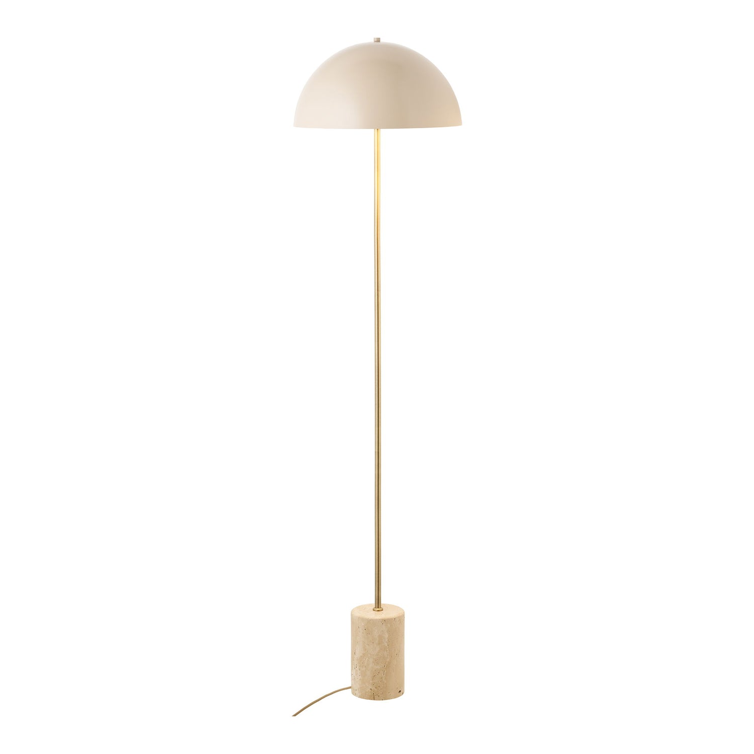 Sheffield Stofflampe - Lampe, Marmor/Metall