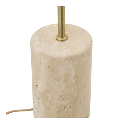 Sheffield Stofflampe - Lampe, Marmor/Metall
