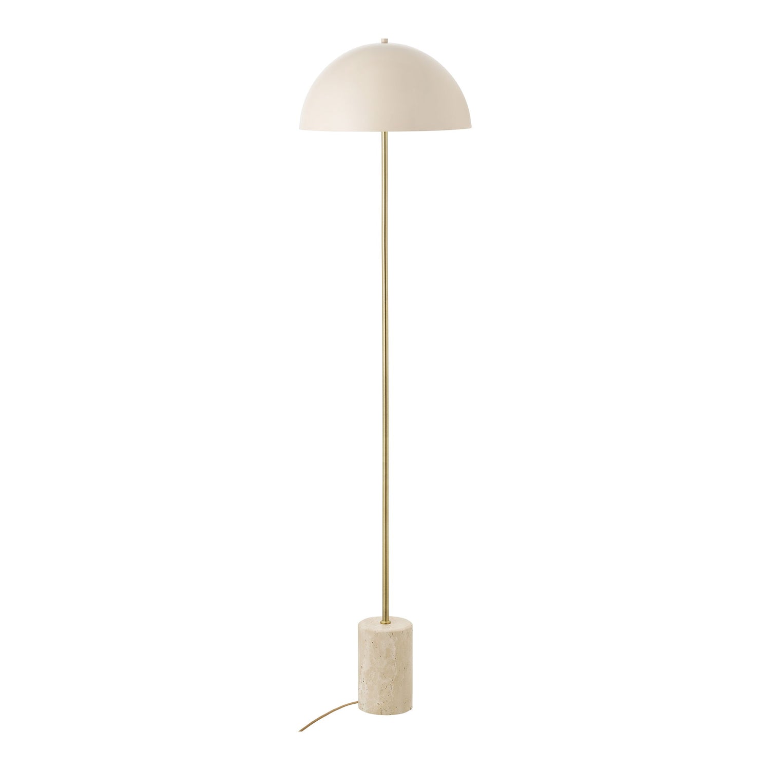 Sheffield Stofflampe - Lampe, Marmor/Metall