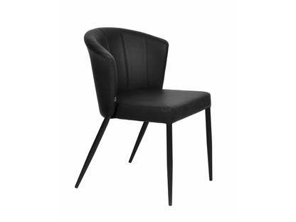 Esstischstuhl Thor Black Pu