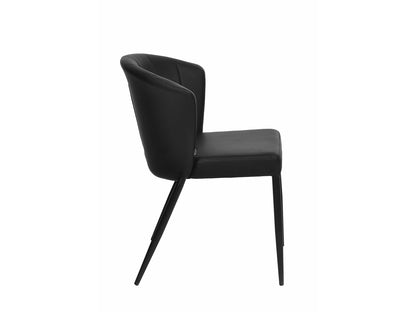 Esstischstuhl Thor Black Pu
