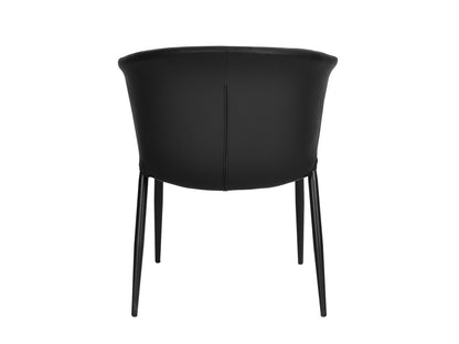 Esstischstuhl Thor Black Pu
