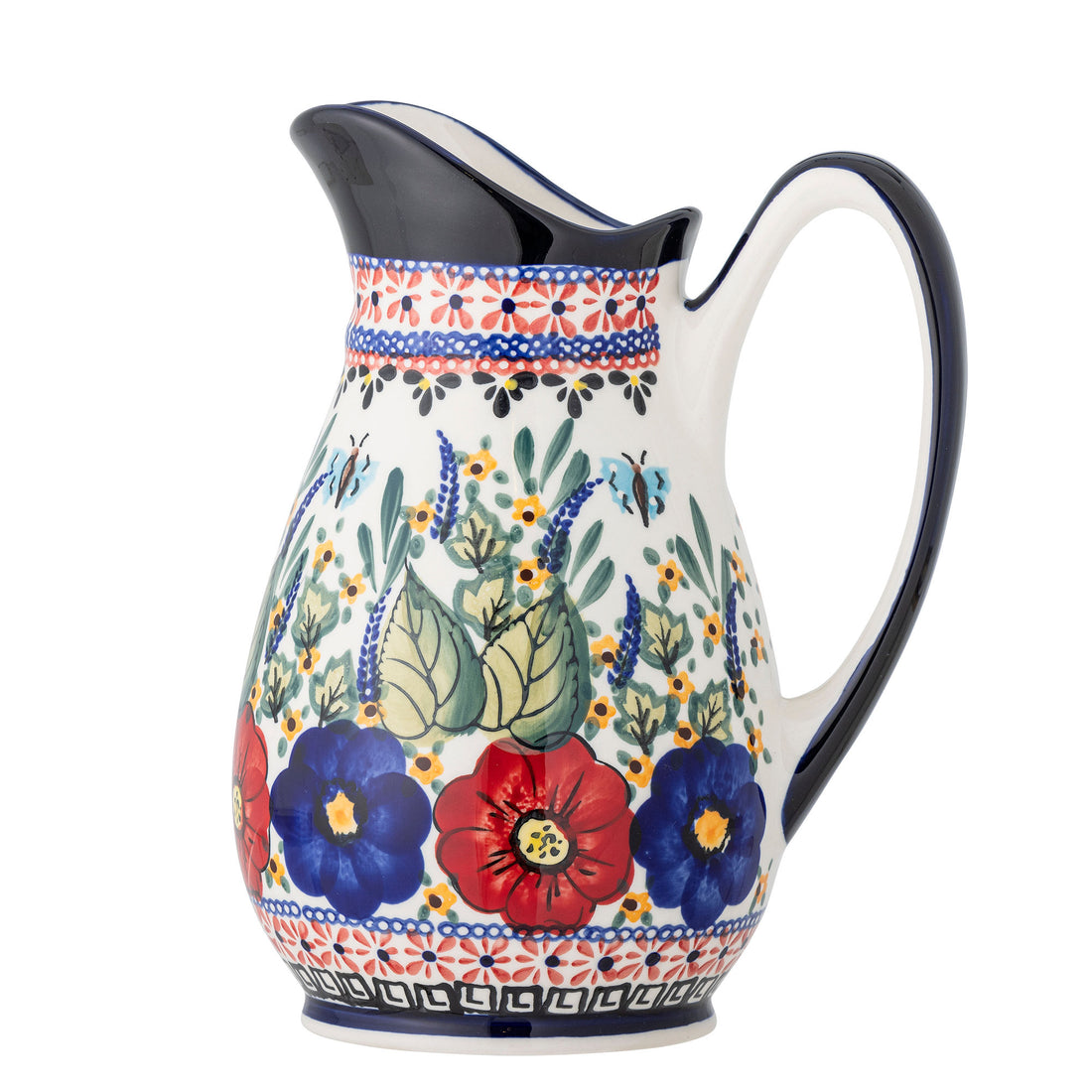 Kreative Kollektion Florist Pitcher, Rot, Steinzeug