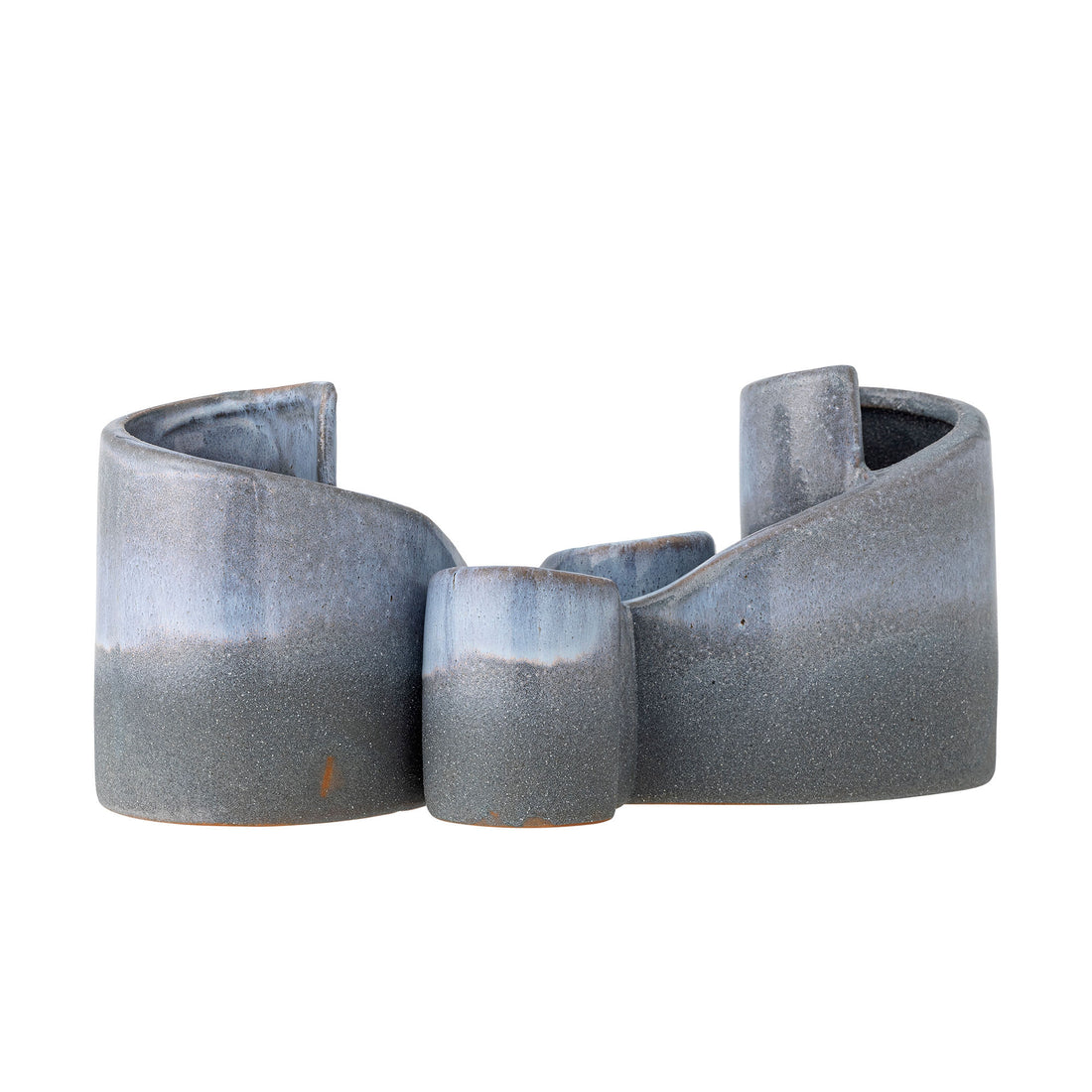 Kreative Kollektion Meliad Book Support, Blue, Steinzeug