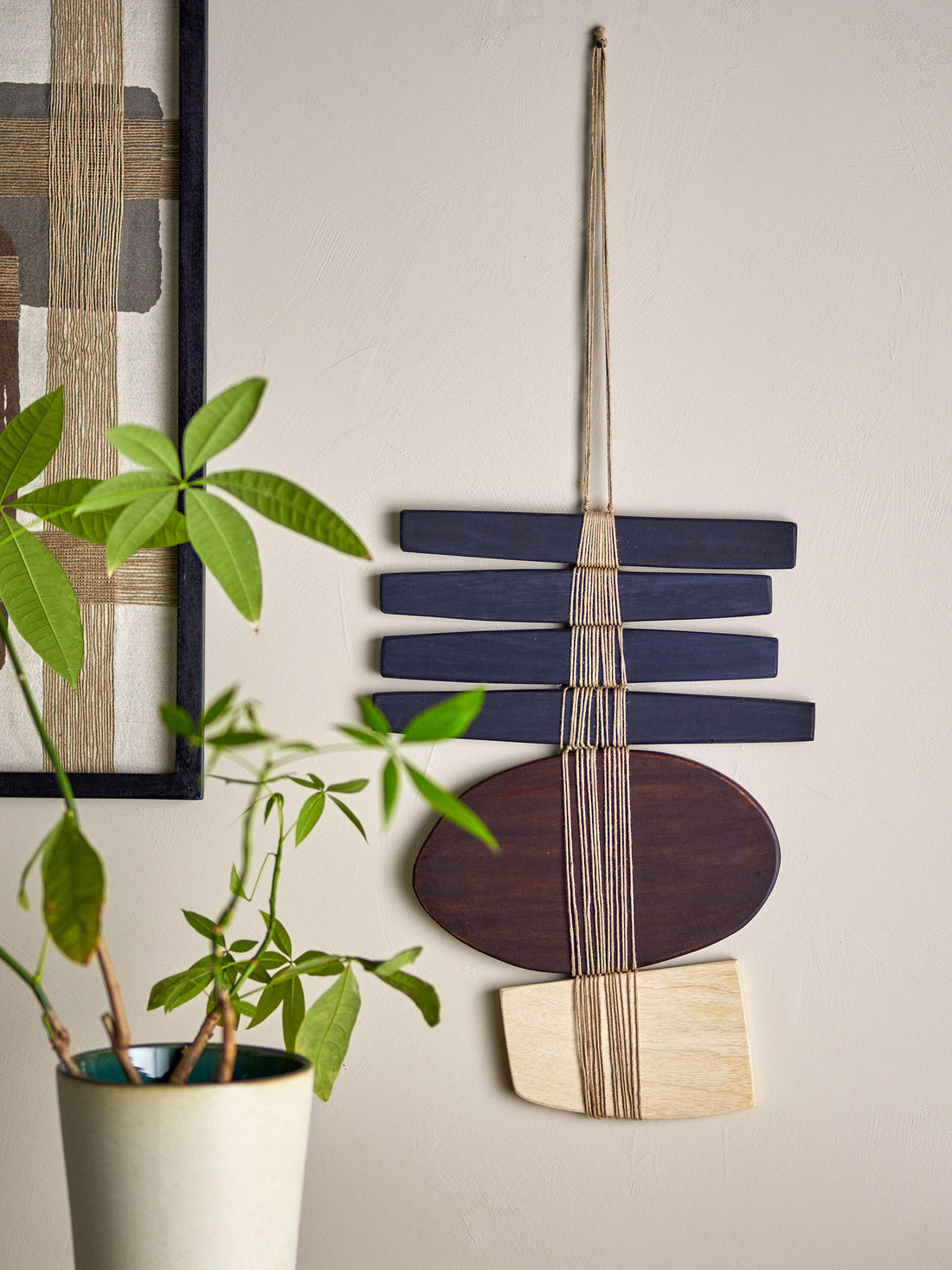 Bloomingville Yoki Wanddekoration, Brown, Eiche