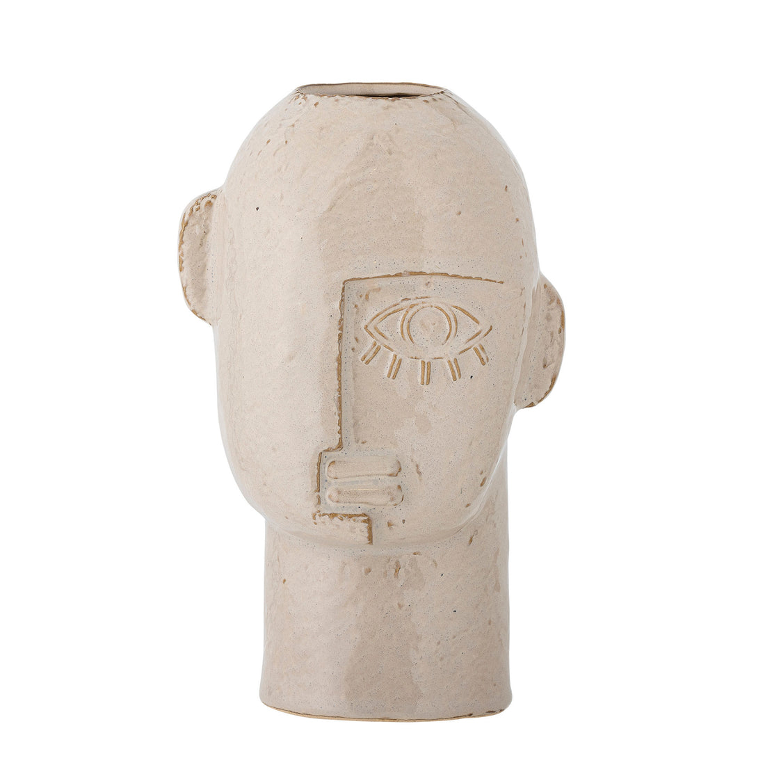 Bloomingville Lizzie Vase, Natur, Steinzeug