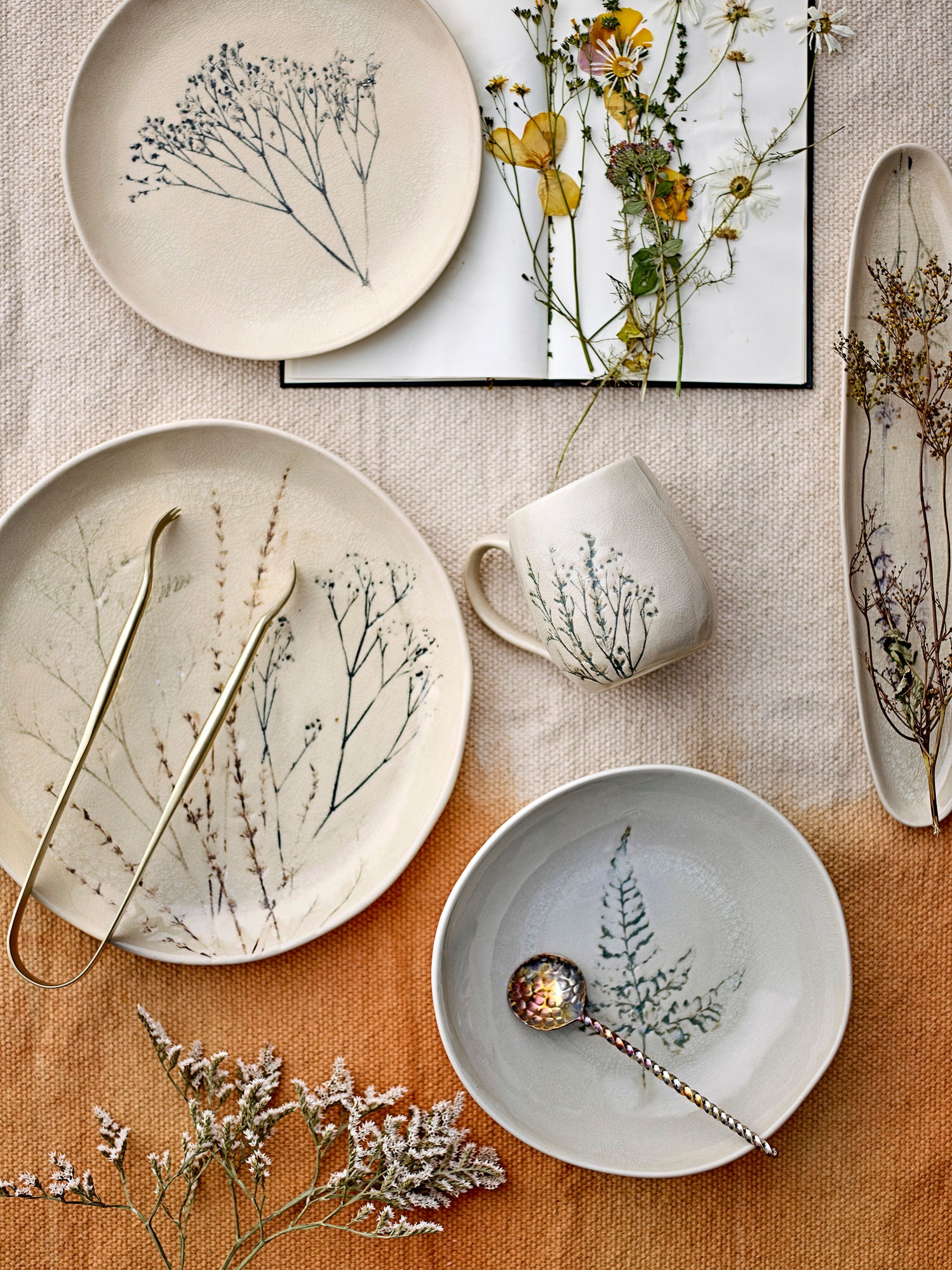 Bloomingville Bea Tischservice Set, Natur, Steinzeug