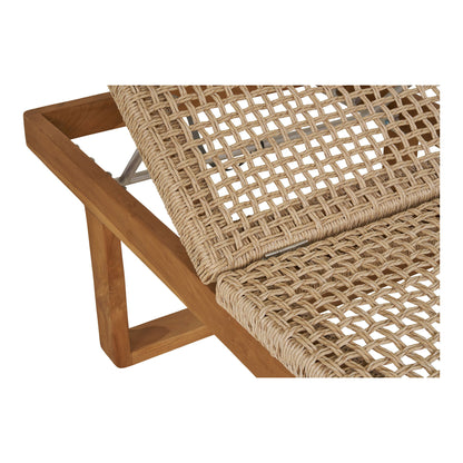 Sonnengeschäfte, Teak/Polyrattan, Natur