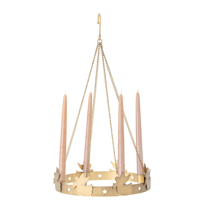 Bloomingville Elmir AdventStage, Gold, Metall