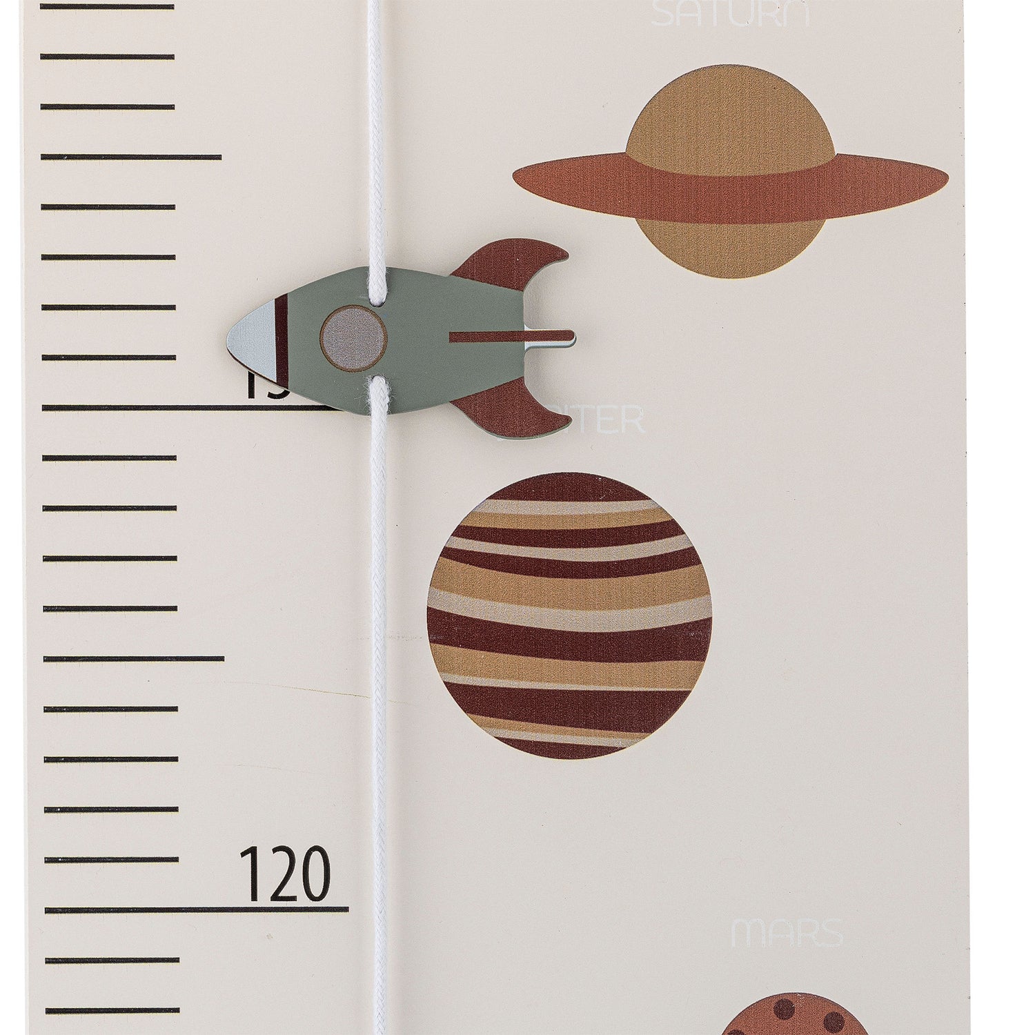 Bloomingville Mini Space Höhenmesser, Grau, FSC®100%, MDF