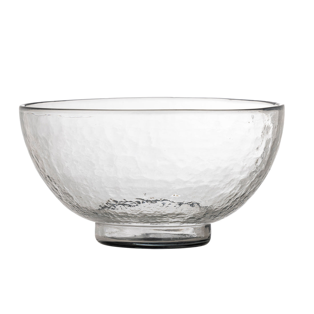 Bloomingville Taro Bowl, klar, recyceltes Glas
