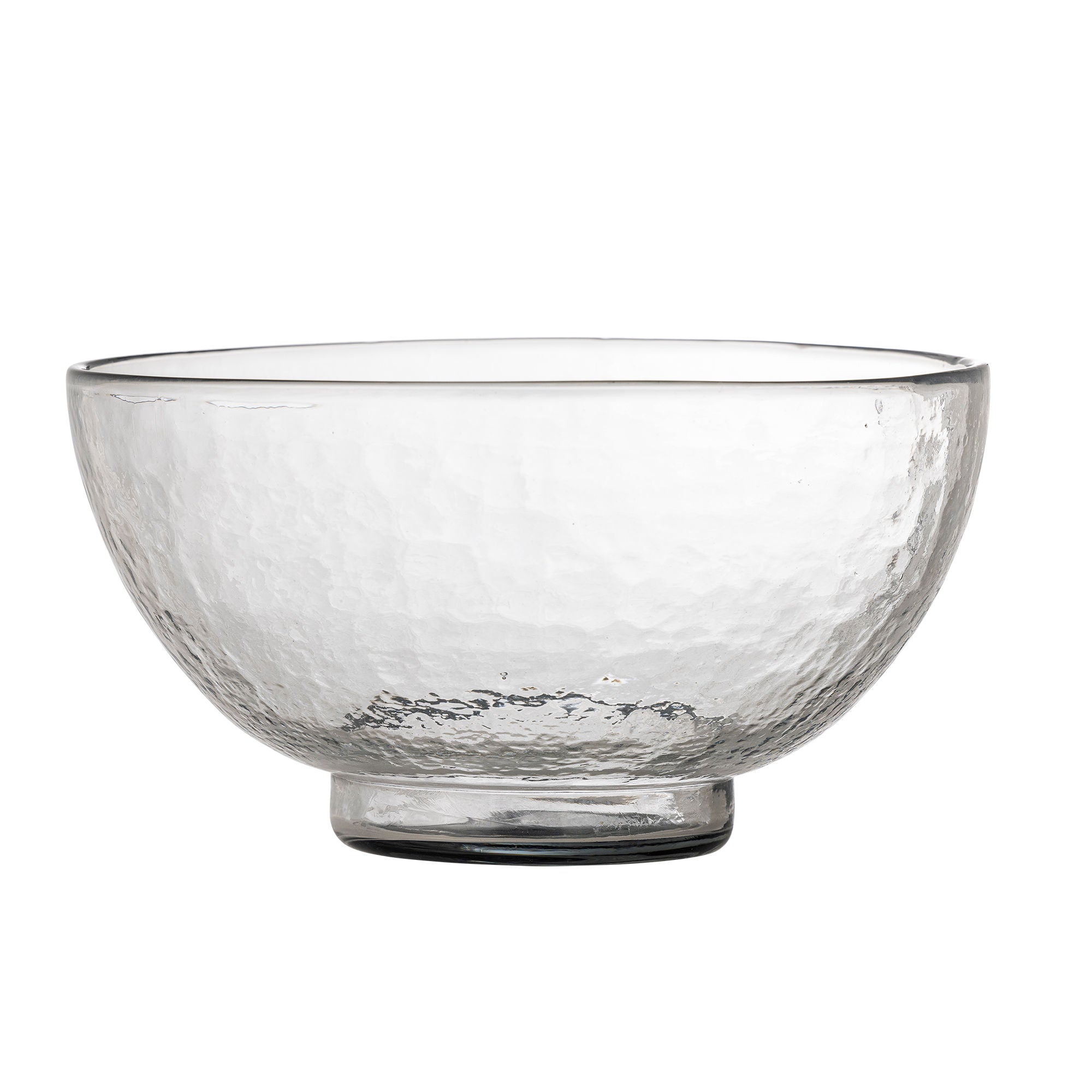 Bloomingville Taro Bowl, klar, recyceltes Glas