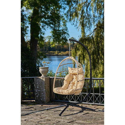 Hanging Stuhl, Stahlständer, faltbarer Sitz, inkl.