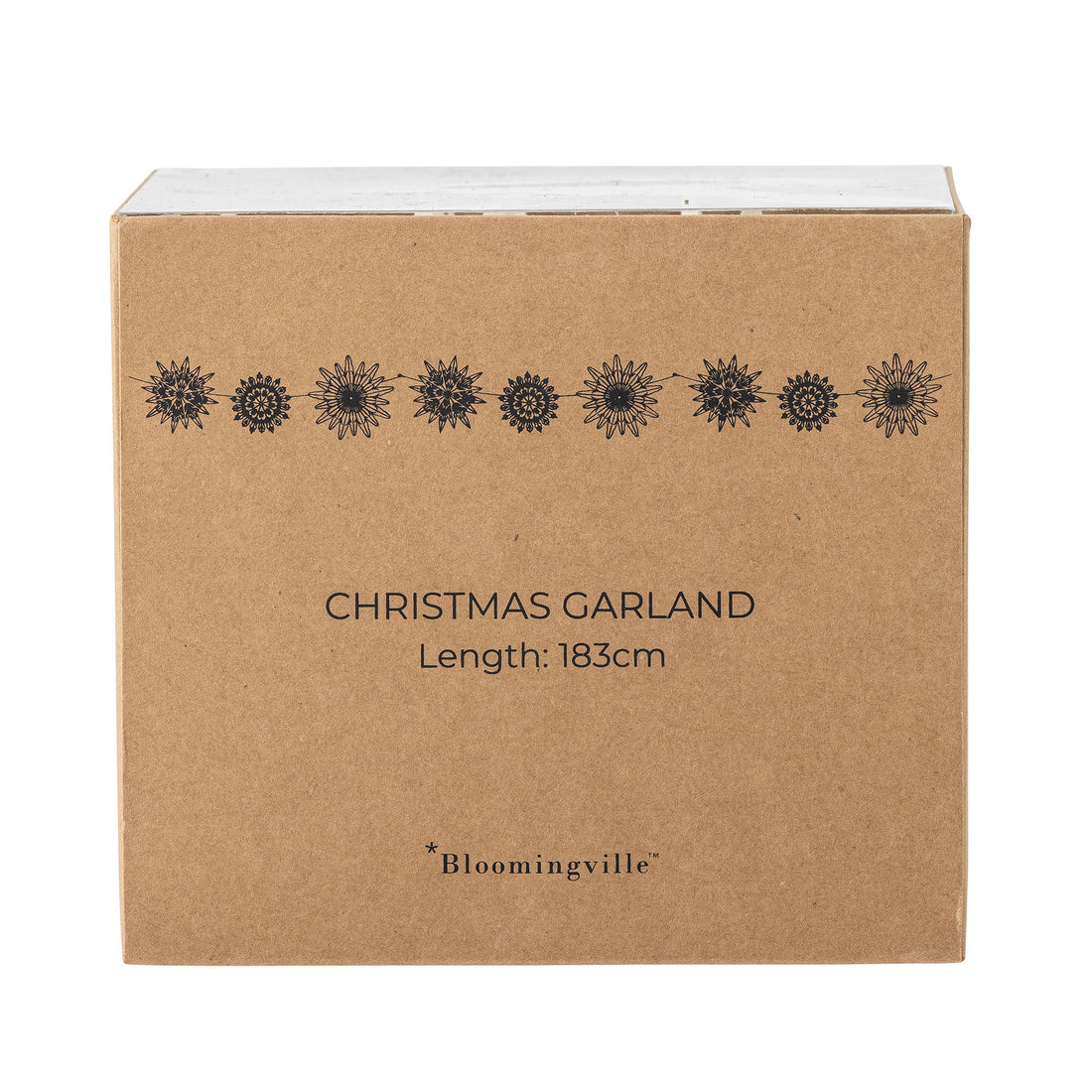 Bloomingville Bellac Girlands, Weiß, FSC® -Mix, Papier