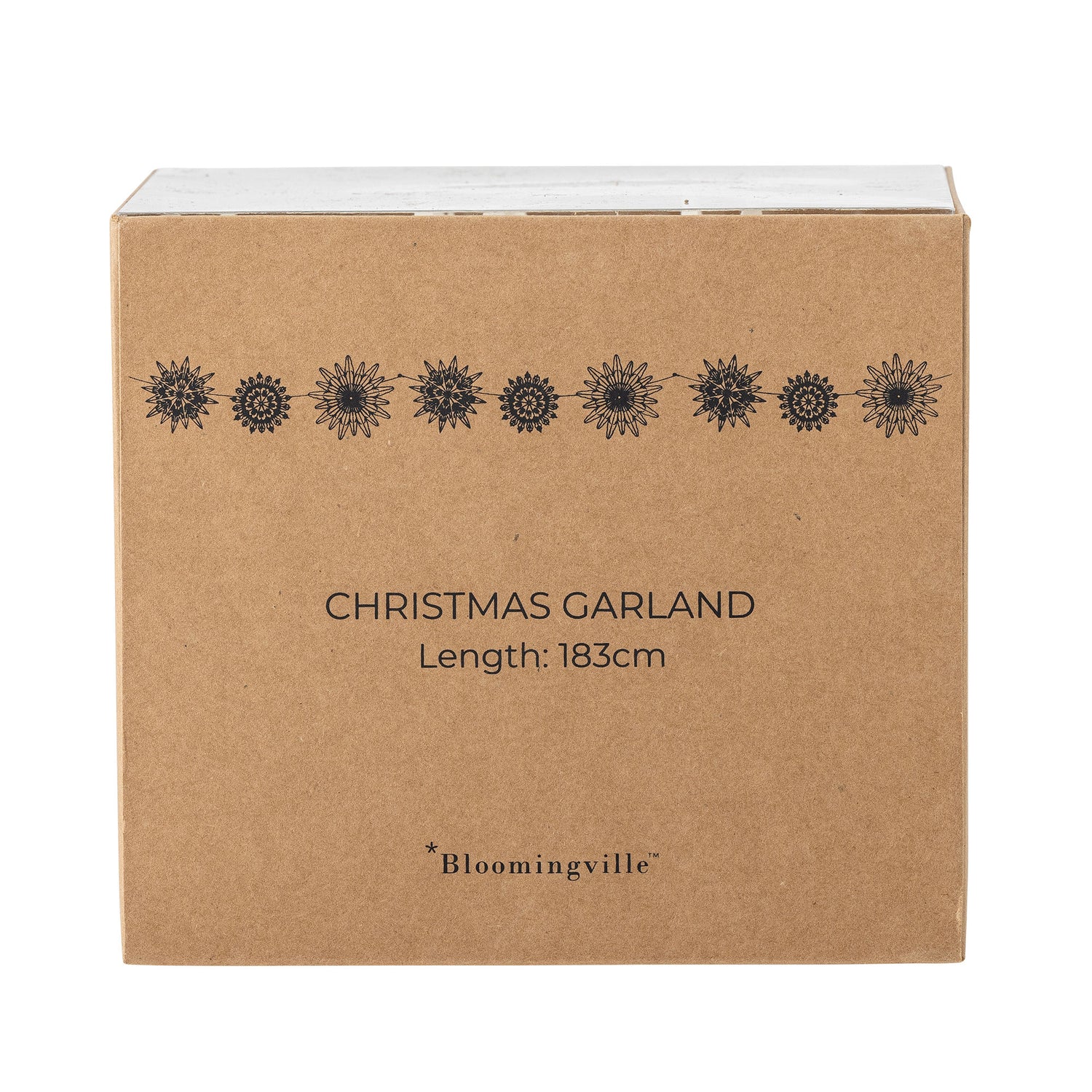 Bloomingville Bellac Girlands, Weiß, FSC® -Mix, Papier
