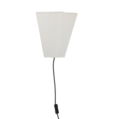 Bloomingville Janese Wandlampe, weiß, Papier