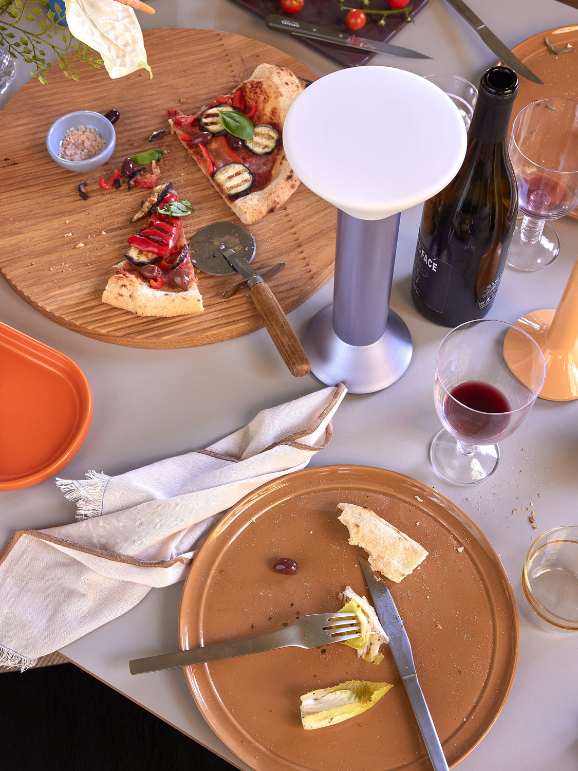 Monarch Schneidebretter rund, natur (2er-Set) – ø33xh2, ø40xh2cm