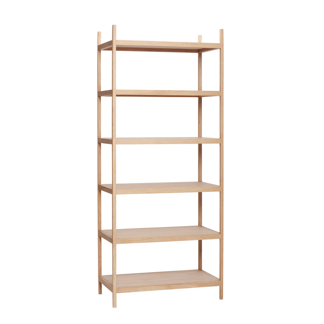 Bibliotheksregal große Natur - 80x45xh190cm