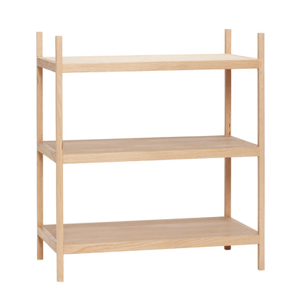 Bibliotheksregal kleine Natur - 80x45xh90cm