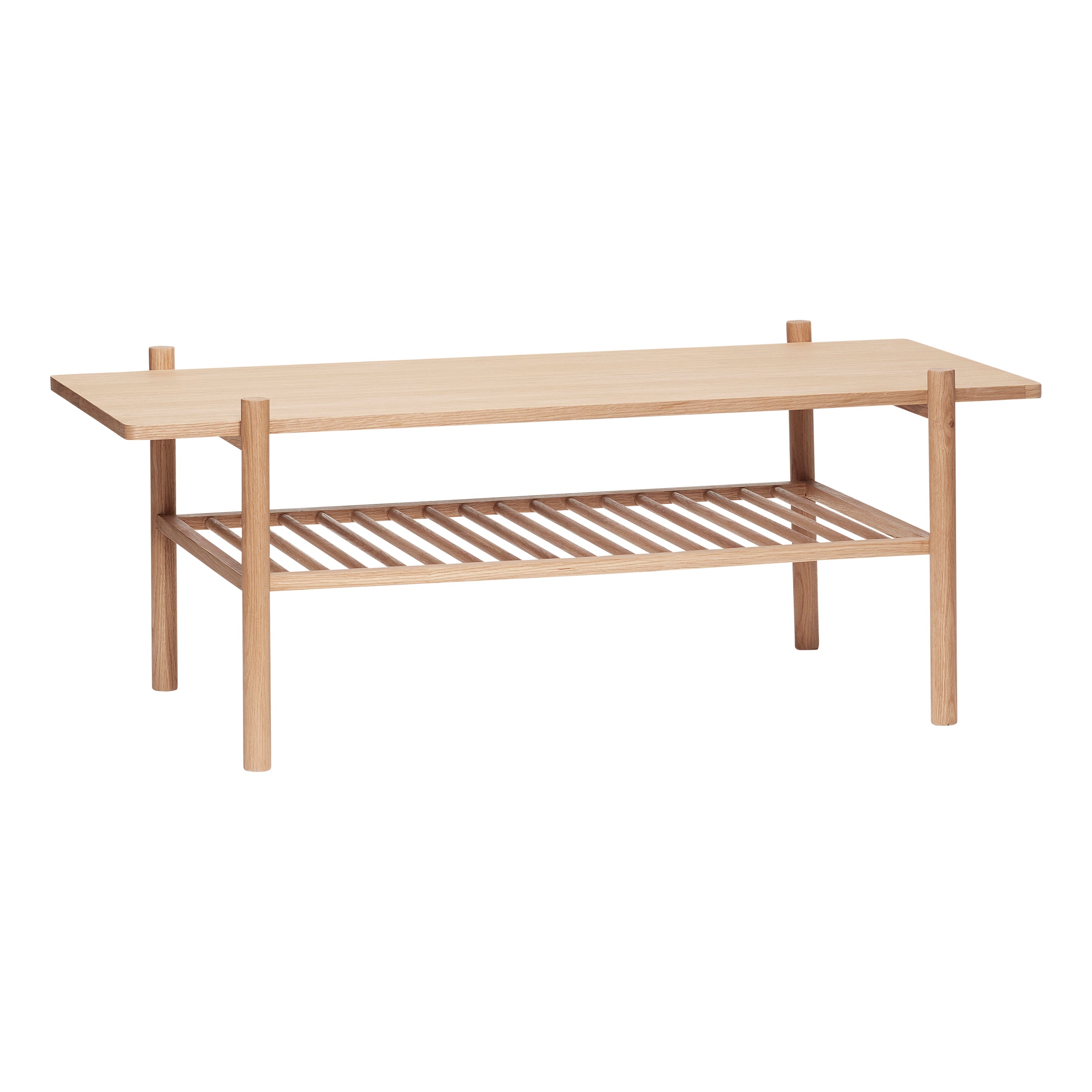 Acorn Couchtisch, quadratisch, Natur – 120 x 57 x 46 cm