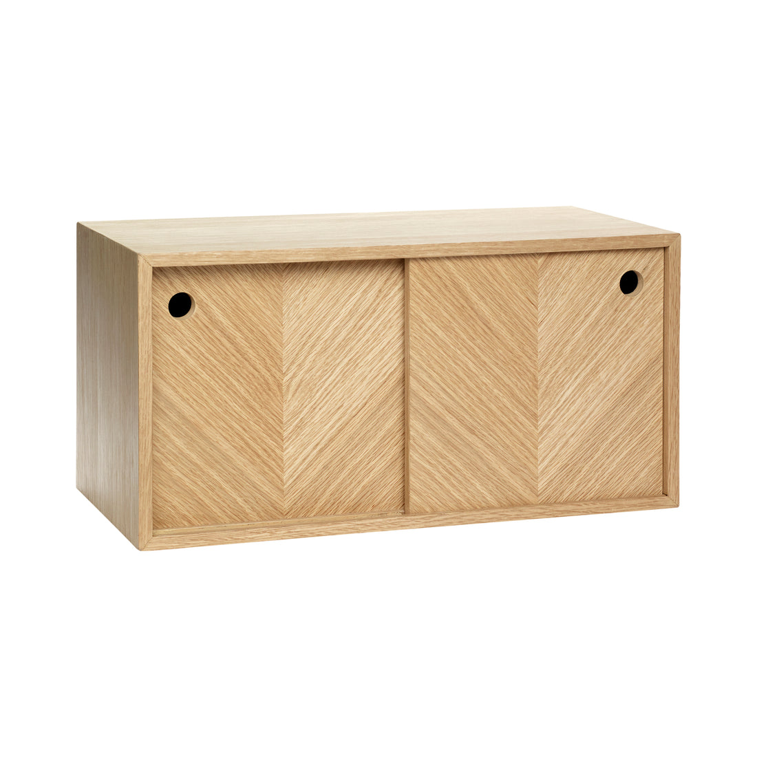 Fischgrätenregal Natur - 40x20xh20cm