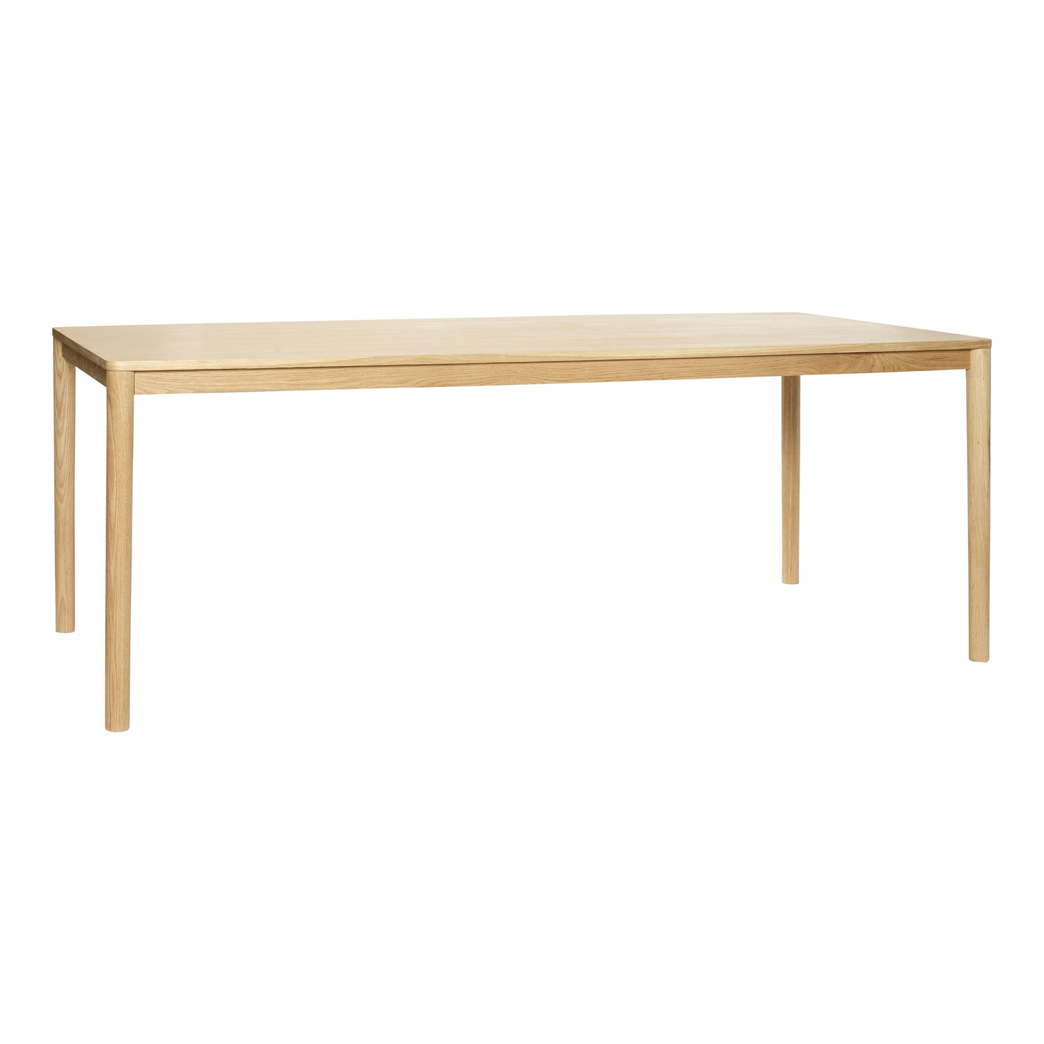 Boden-Esstisch, quadratisch, Natur – 200 x 100 x 75 cm