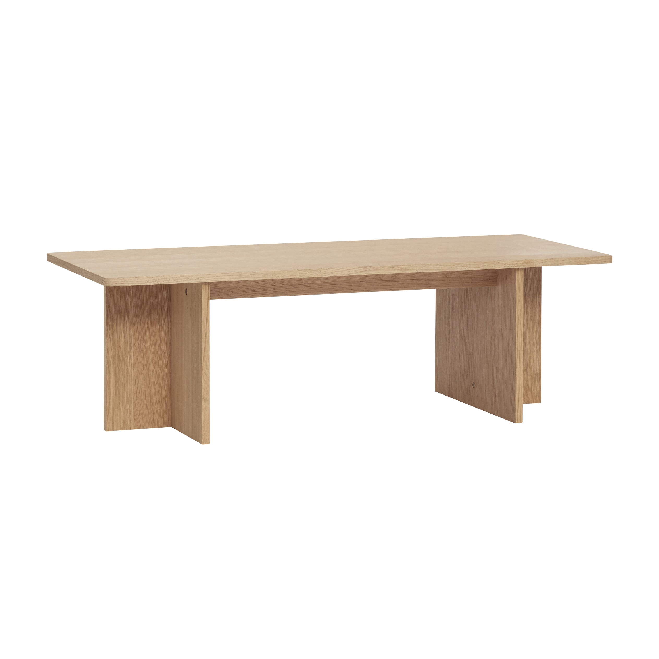 Geteilter Couchtisch Natur – 120x50xh38cm