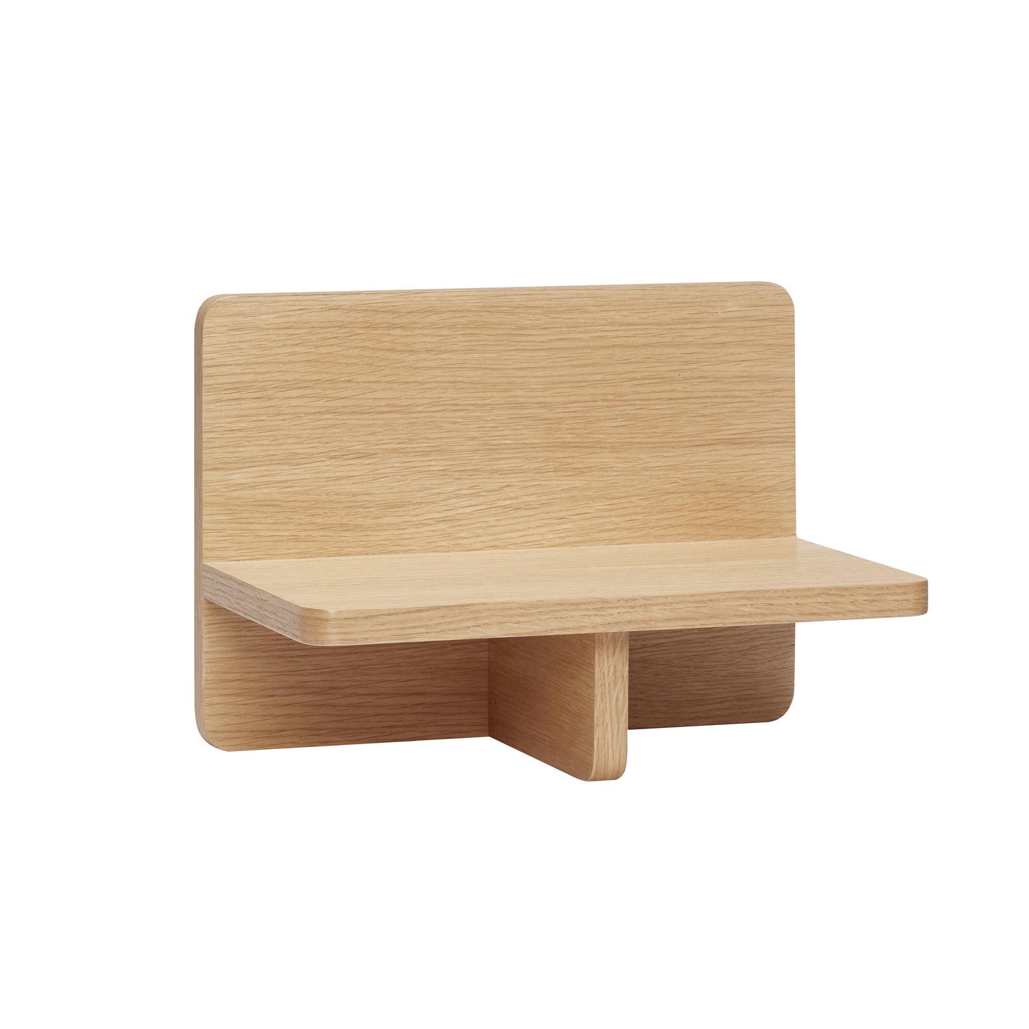 Weniger Wandregal Natur - 35x22xh25cm