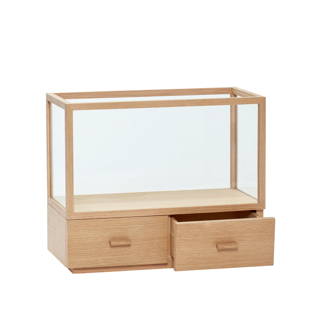 Brillenvitrine Natur - 50x24xh47cm