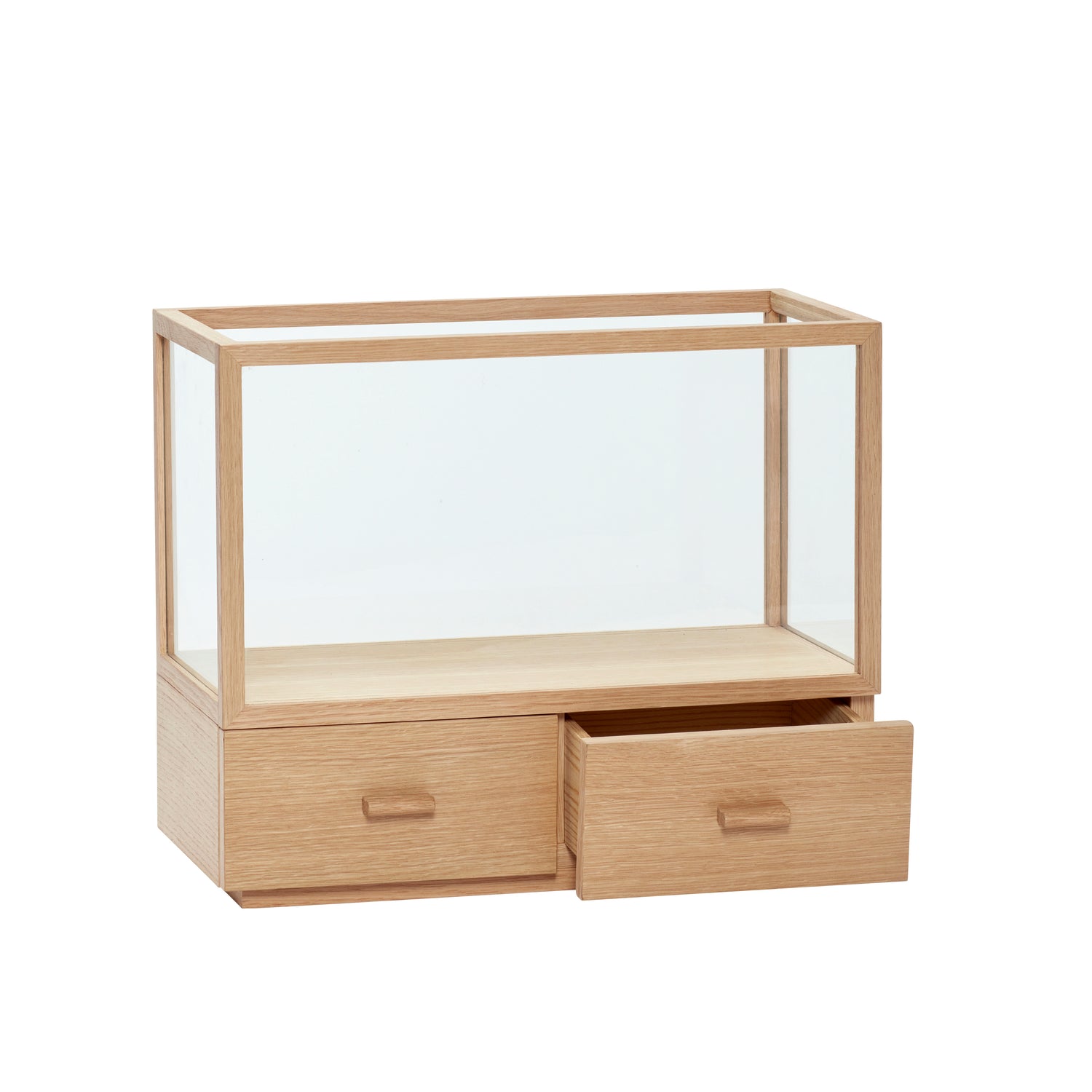 Brillenvitrine Natur - 50x24xh47cm