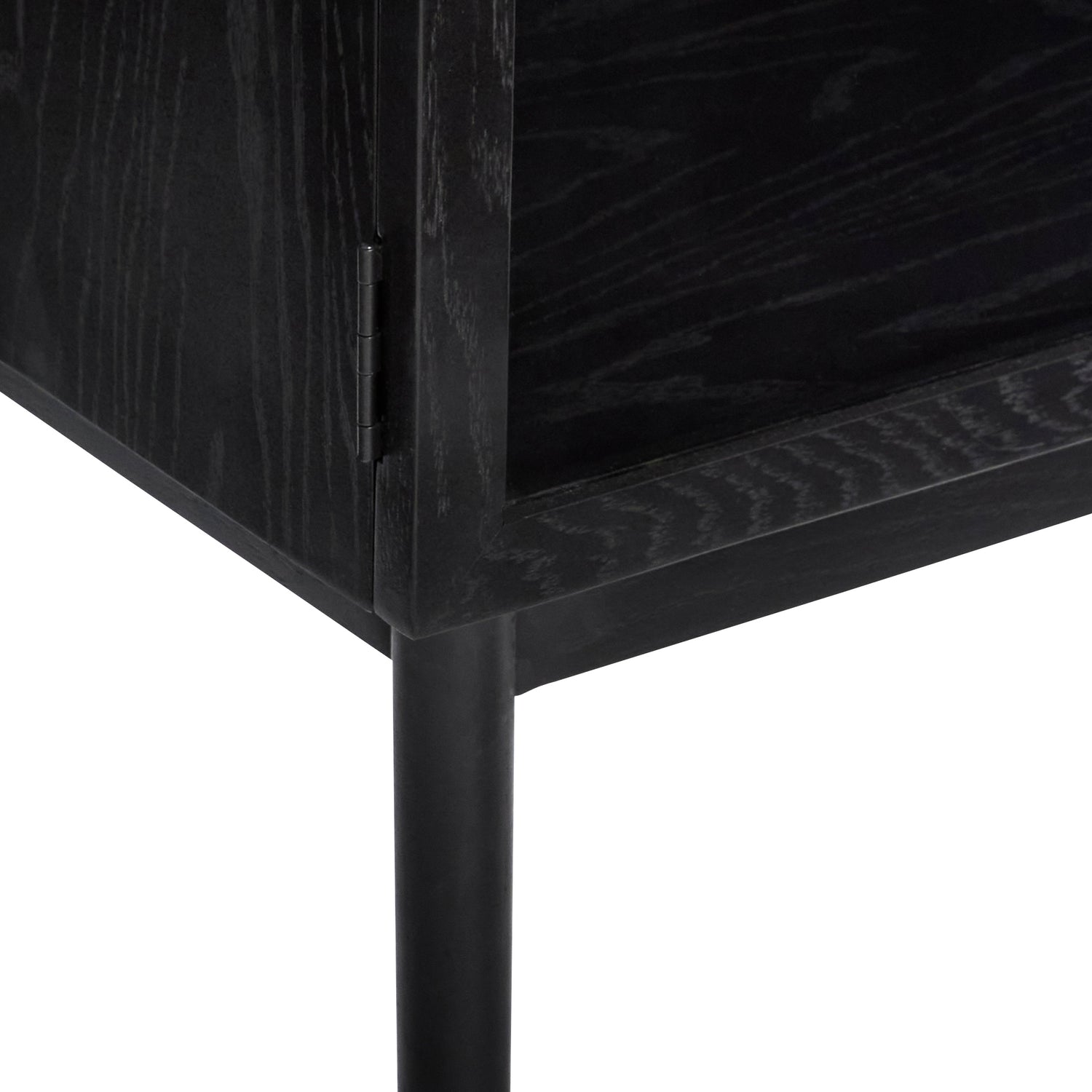 Museumskonsolentisch Schwarz - 90x35xh90cm