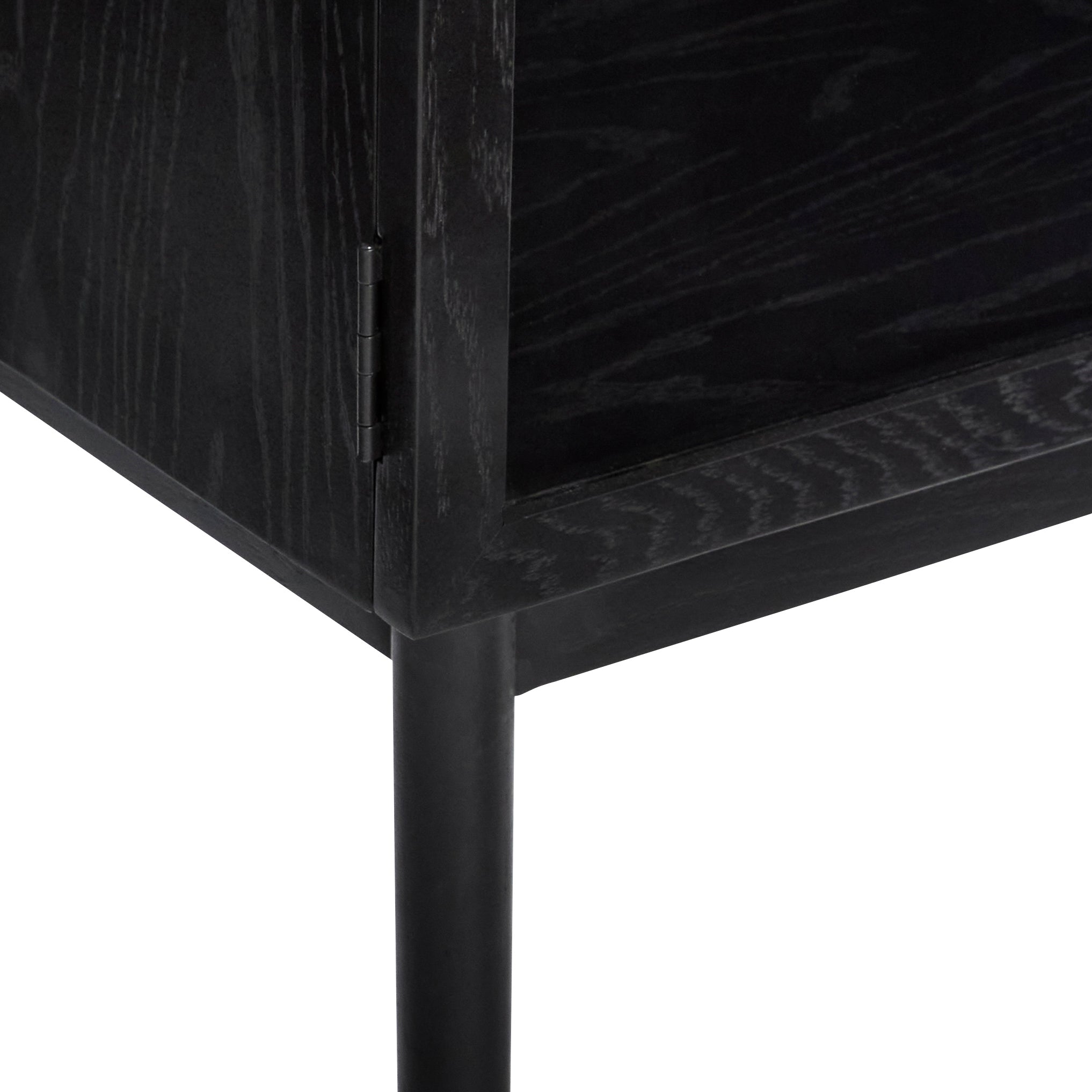 Museumskonsolentisch Schwarz - 90x35xh90cm
