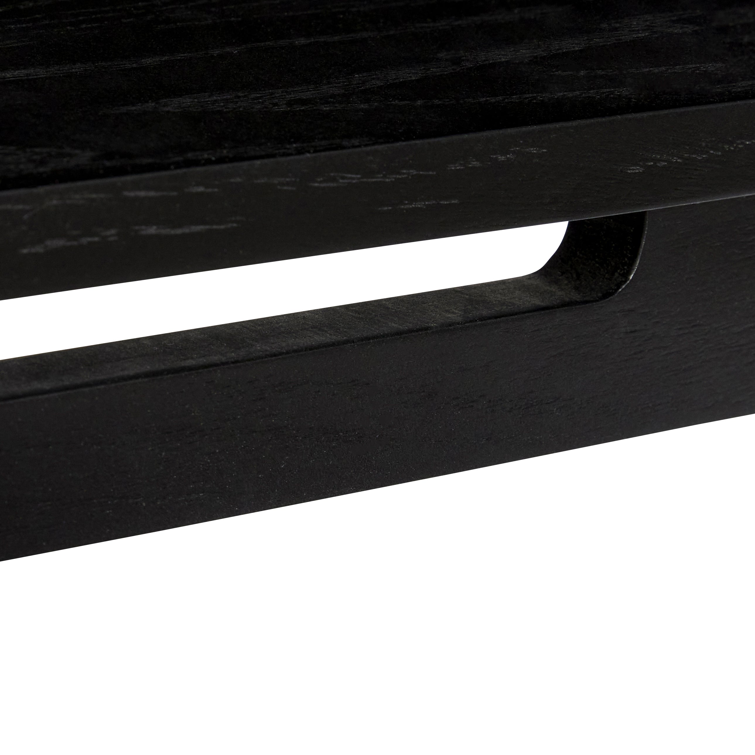 Museumskonsolentisch Schwarz - 90x35xh90cm