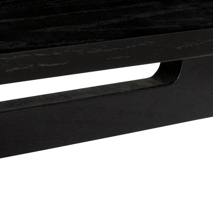 Museumskonsolentisch Schwarz - 90x35xh90cm