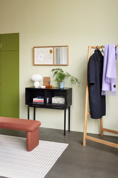 Museumskonsolentisch Schwarz - 90x35xh90cm