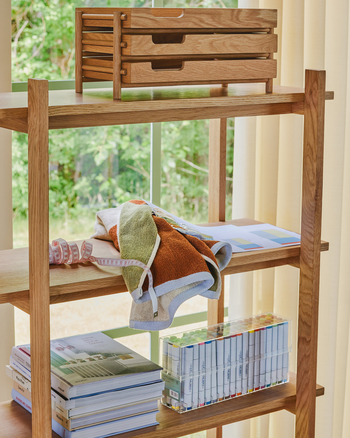 Epoch Bücherregal Natur – 80x39xh150cm