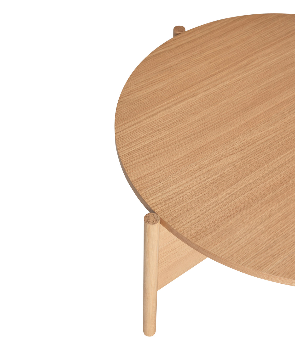 Heritage Couchtisch Natur – ø86xh40cm