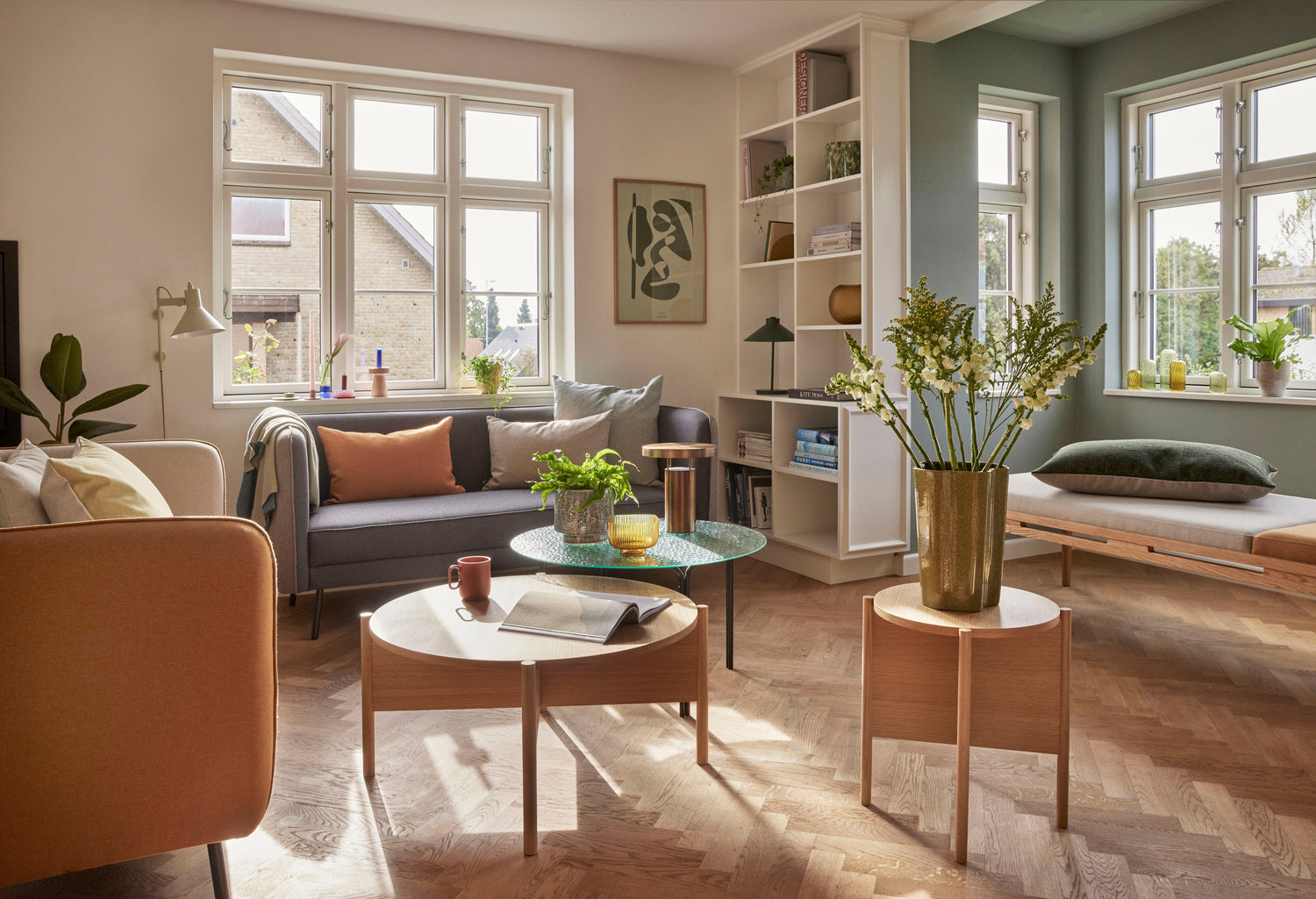 Heritage Couchtisch Natur – ø86xh40cm