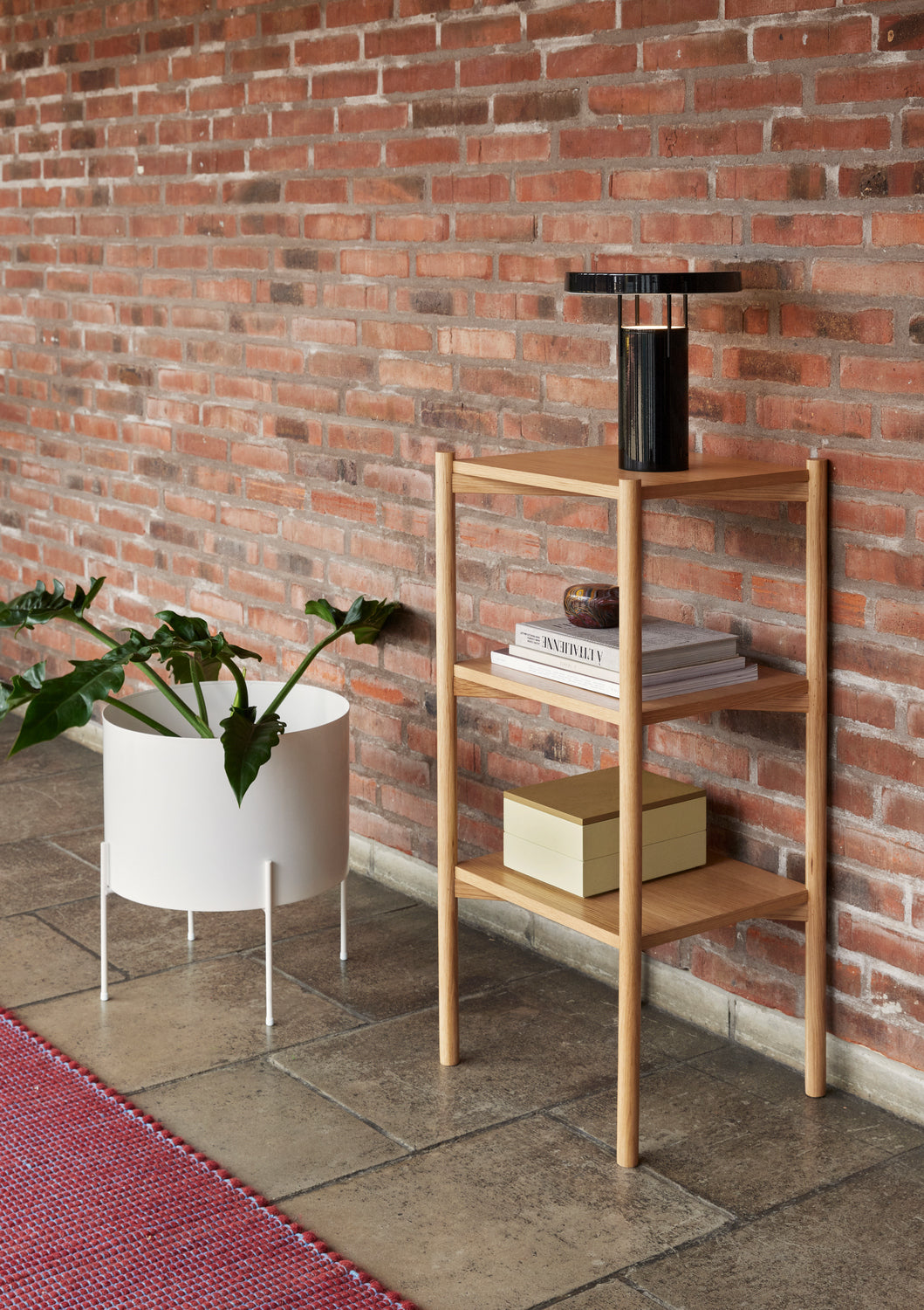 Solution Bücherregal Natur – 43x38xh91cm