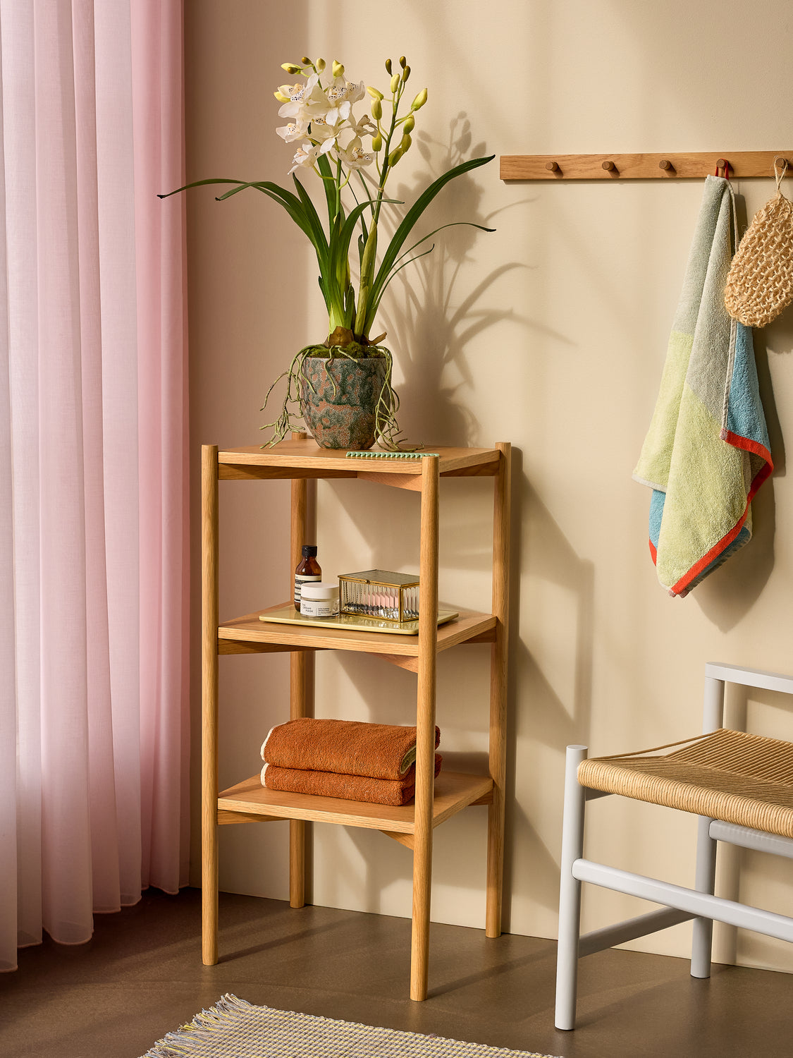 Solution Bücherregal Natur – 43x38xh91cm