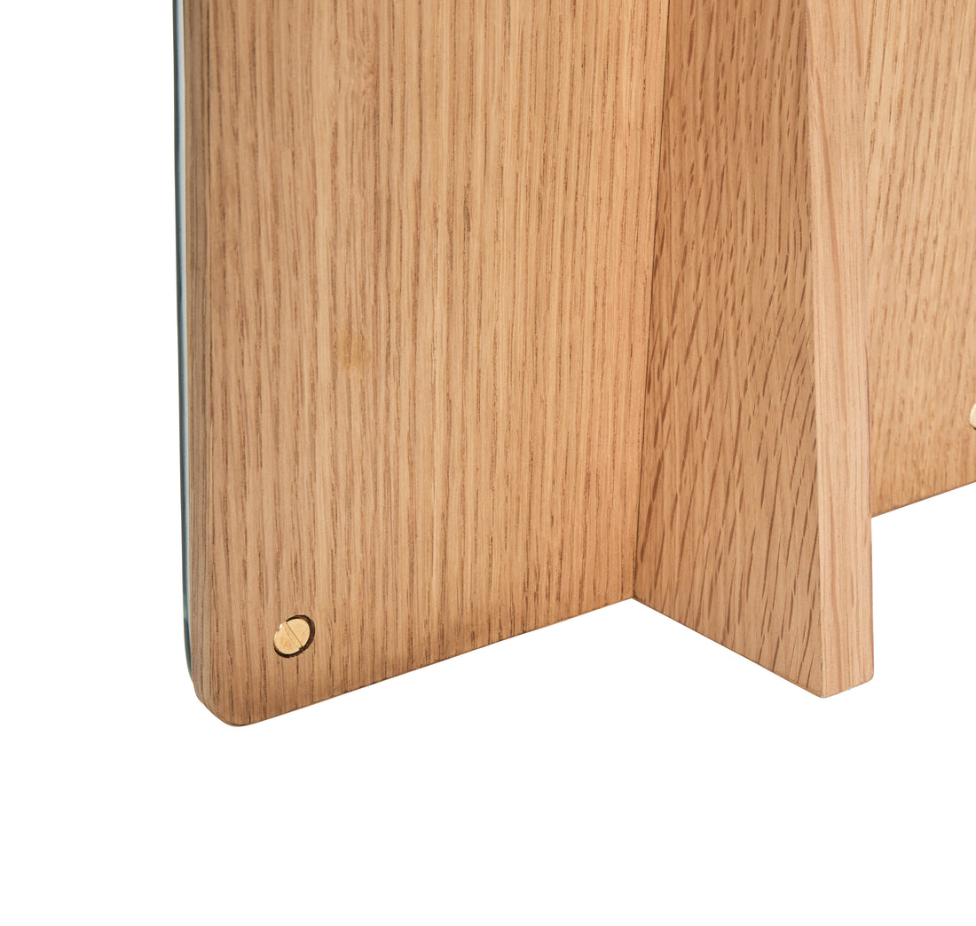 Smize Tischspiegel Natur - 25x9xh30cm