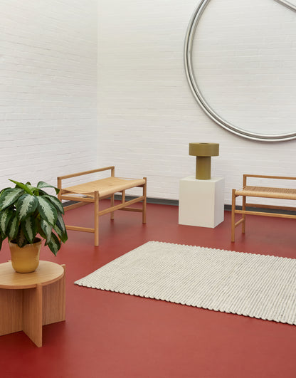 Heritage-Bank, groß, naturfarben – 100 x 41 x 55 cm