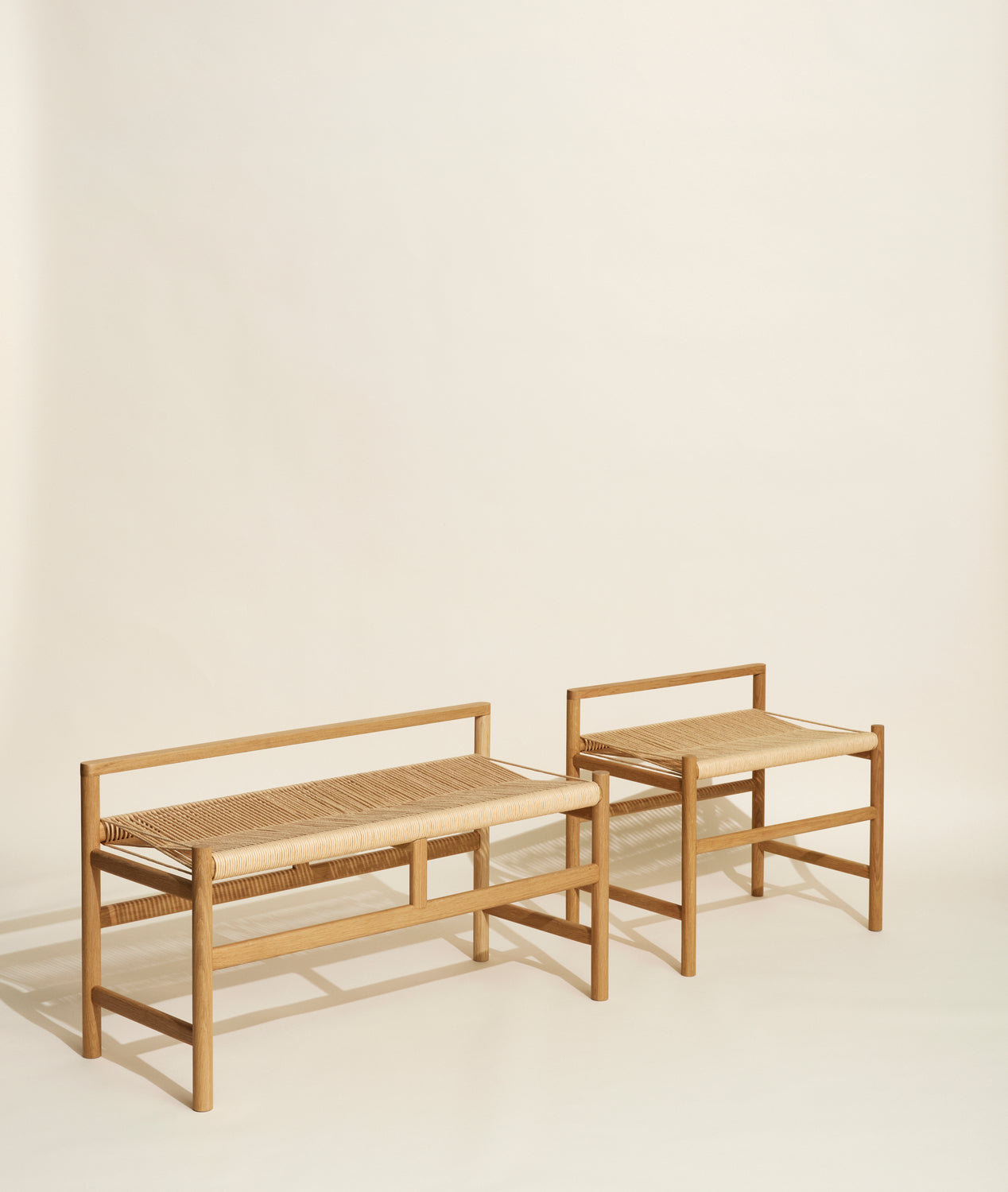 Heritage-Bank, groß, naturfarben – 100 x 41 x 55 cm