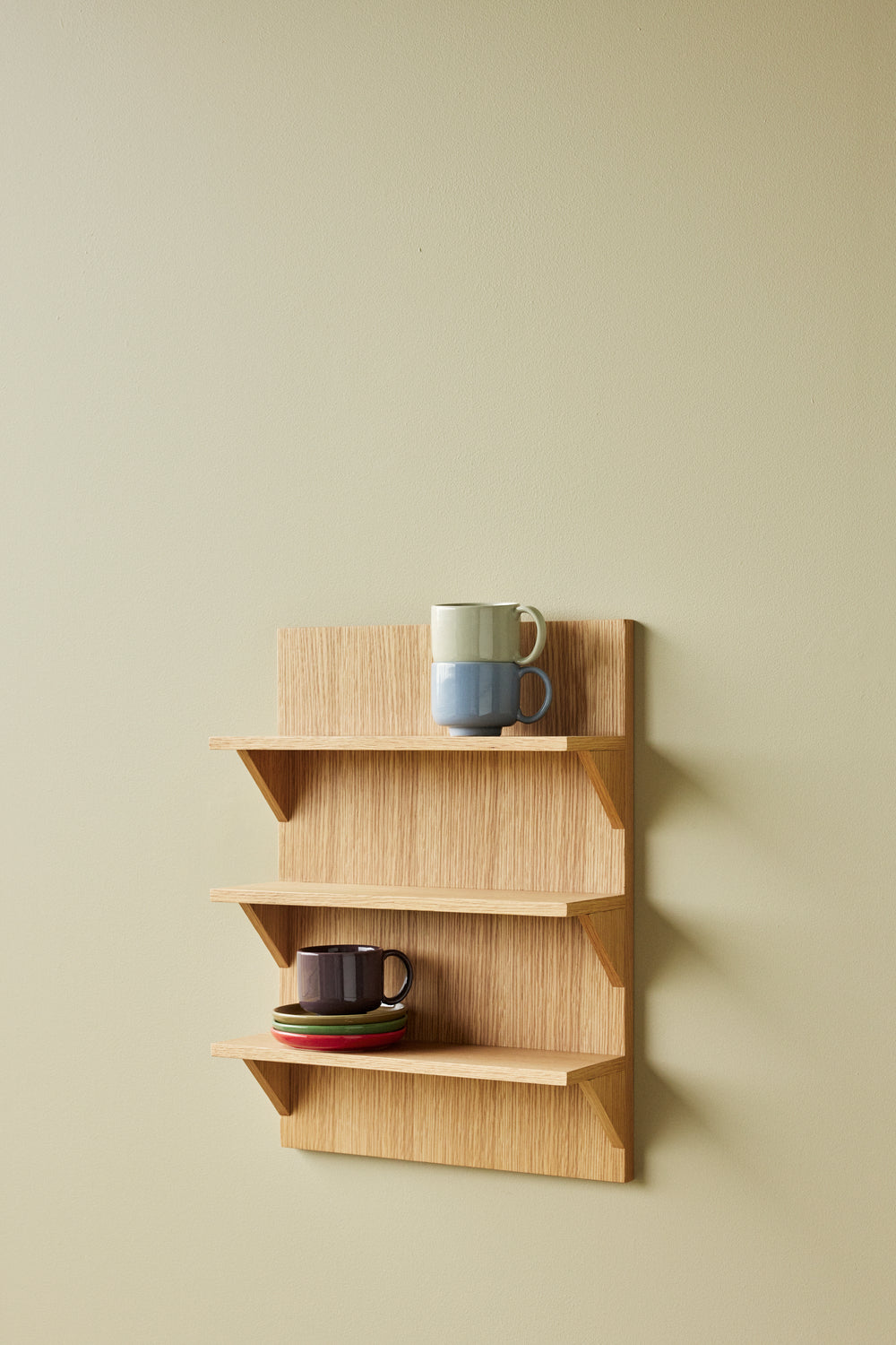 Straight Bookcase Natural - 40x14xh54cm