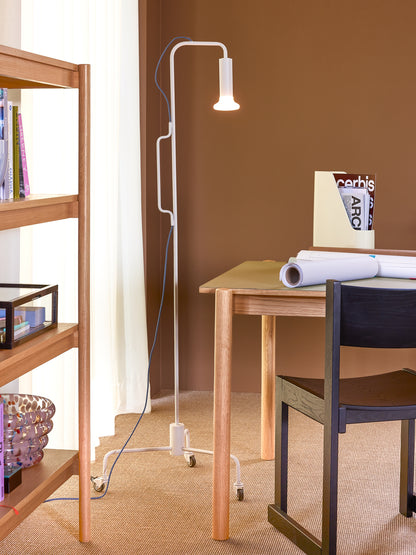 Schräger Esstisch, rechteckig, olivgrün – 190 x 107 x 75 cm